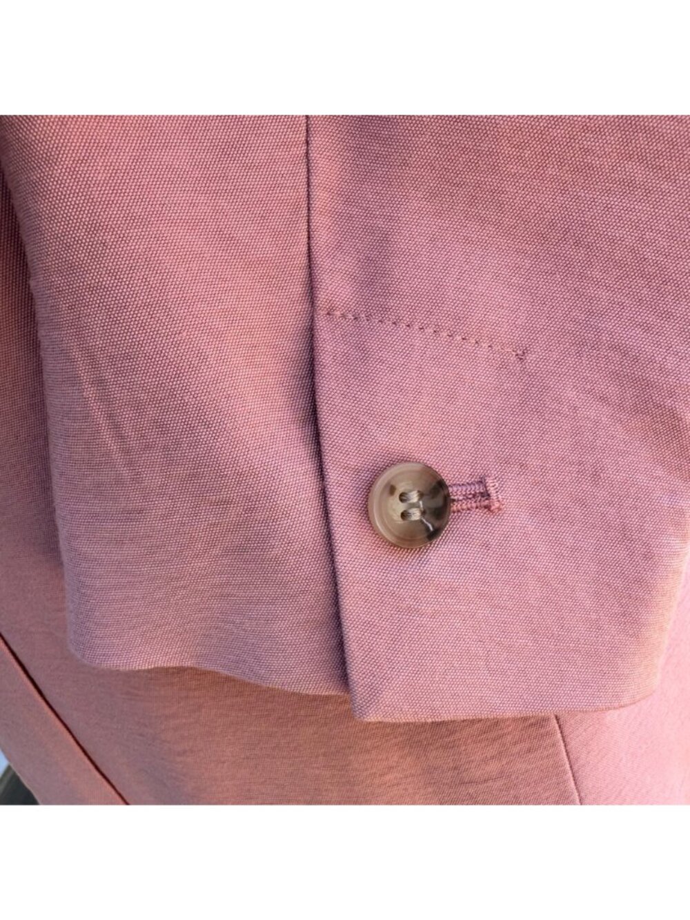 Loft Womens Peach Blazer Size M Lightweight Rayon/Nylon Blend Career New - Picture 13 of 16